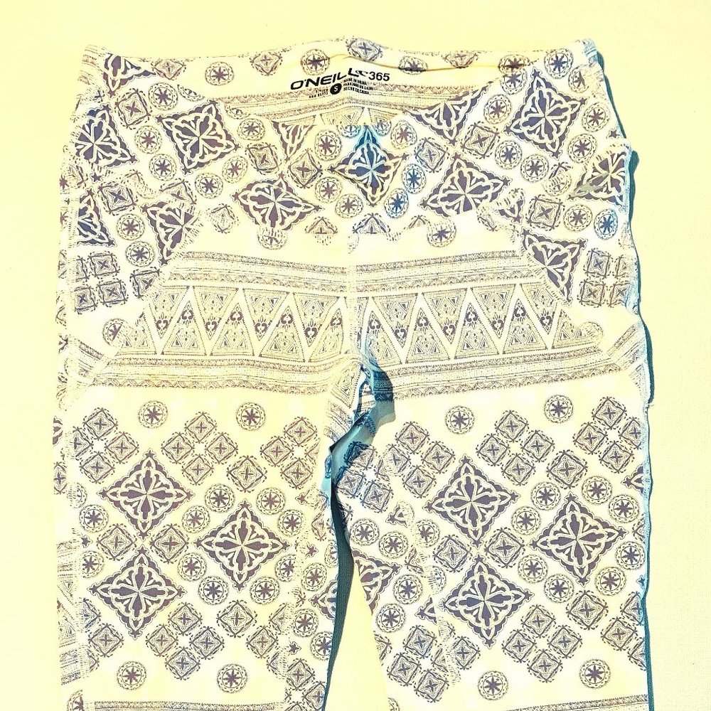 O'Neill leggings geometric white purple - XS